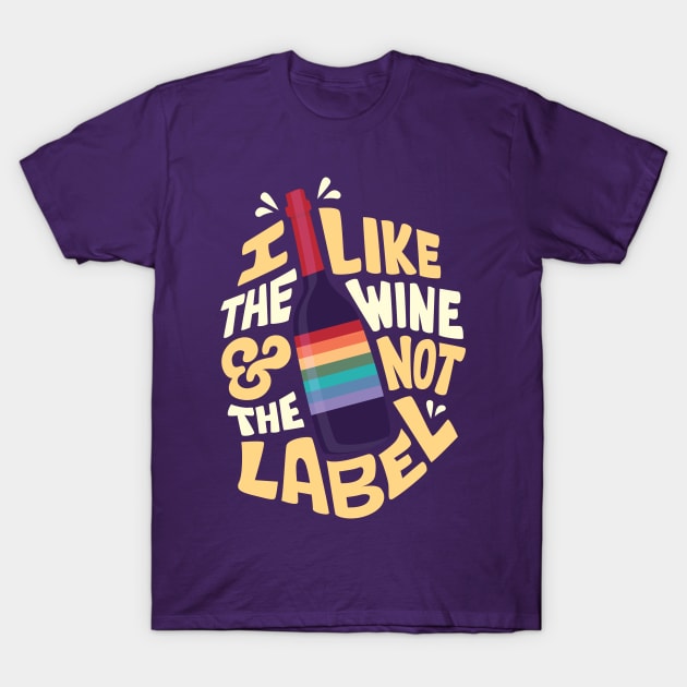 I like the wine T-Shirt by risarodil